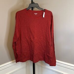Old Navy everywhere red long sleeve shirt size extra large